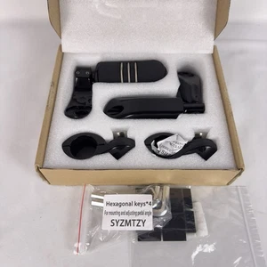High-Quality Adjustable 1.25" Highway Pegs - Perfect for Harley & Touring Bikes - Picture 1 of 3