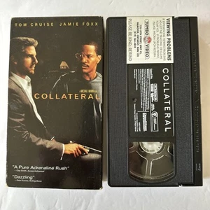 Collateral VHS Tom Cruise, Jamie Foxx Michael Mann Movie Jada Pinkett Smith - Picture 1 of 5