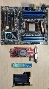 Asus X79 Extreme 6 - Intel CPU i7 4930K - 4*4GB RAM - M.2 SSD fähig - CPUKühler - Bild 1 von 9