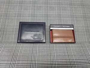 Men's Tommy Hilfiger Brown Leather Wallet - Picture 1 of 5