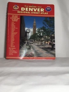 MacVan Denver Regional Street Atlas - spiralgebunden - 2001 - 23. Jahr - Bild 1 von 8