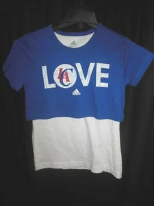 Los Angeles Clippers Girls Adidas Shirt Size 10-12 - Picture 1 of 4
