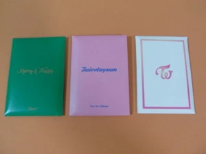 TWICE TWICEcoaster SIGNAL TWICETAGRAM MERRY&HAPPY 28 PHOTOCARD SET - Picture 1 of 1