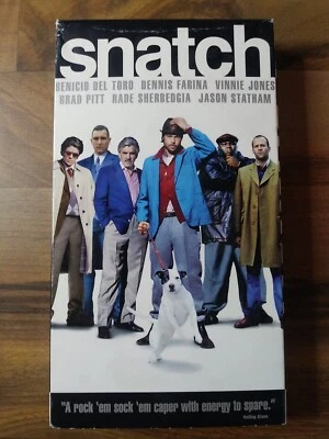 Snatch  (VHS, 2001) Ex Blockbuster Rental Y2K Tape VCR 2000s - Image 1 of 4