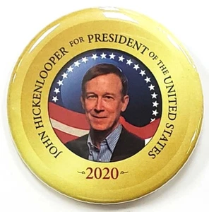 Pulsante campagna John Hickenlooper 2020 - Foto 1 di 1