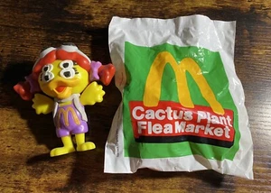McDonald's Pianta di Cactus Mercatino delle Pulci Adulto Happy Meal BIRDIE - Confezione Verde Nuovo con scatola - Foto 1 di 1