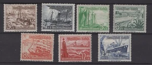 (WH23184) GERMAN REICH - 1937, MI 651/56+658, MNH, CV € 45,50, SEE SCANS - Picture 1 of 2