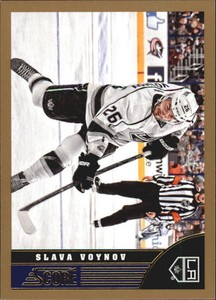 2013-14 (KINGS) Score Gold #229 Slava Voynov