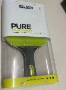 STIGA Pure Color Advance Table Tennis Bat Paddle Ping Pong Lime Green T159801 - Picture 1 of 2