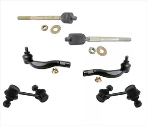 Front Chassis Inner Outer Tie Rod End & Sway Bar Links for Lexus LS400 1995-2000 - Picture 1 of 1