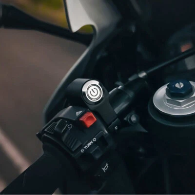 Motorcycle On/Off Kill LED Light Switch for Kawasaki Ninja 400 300 ZX 4R 6R Z400 Foto 1 de 4