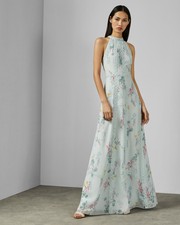 ted baker hariet lace trim maxi dress
