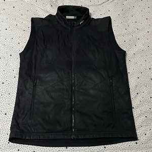 KJUS Retention Vest Men’s Size 50 M Black Preppy Golf Layering Vest - Picture 1 of 9
