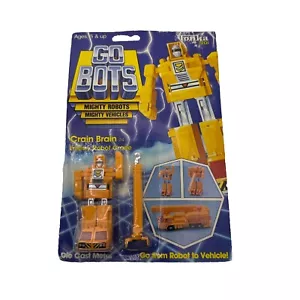 Crain Brain Enemy Robot Crain Tonka Go Bots GoBots Sealed - Picture 1 of 11