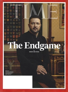 Time Magazine The Endgame Volodymyr Zelensky April 14 2025 Brand New - Picture 1 of 1