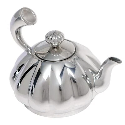 Pumkin Food Grade Stainless Steel Tea Pot - Stovetop Safe Teapot with Infuser... - Image 1 of 4