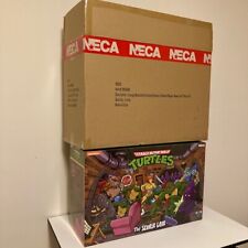 NECA Teenage Mutant Ninja Turtles Cartoon Sewer Lair Living Room Diorama NEW