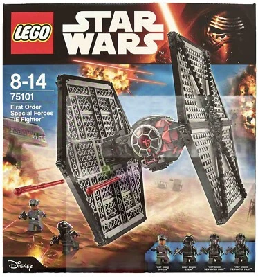 LEGO STAR WARS (75101) - FIRST ORDER TIE FIGHTER - BRAND NEW!! - NISB - Image 1 of 4