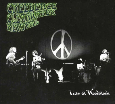 Creedence Clearwater Revival, NEW! CD Live at Woodstock 1969, John & Tom Fogerty Foto 1 de 4