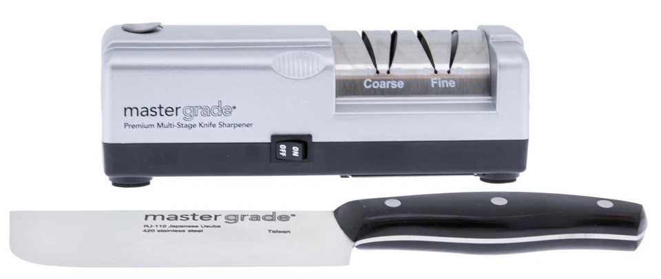 MASTER GRADE Premium Electric Knife Sharpener With Japanese knife - Image 1 of 4