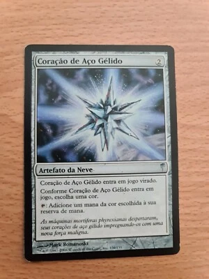 #036 | COLDSTEEL HEART | COLDSNAP | PORTUGUESE | MTG | LP/NM - Image 1 of 2