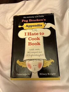 1st Edition of Peg Bracken's "Appendix to The I Hate To Cook Book" 1966 Recipes - Imagen 1 de 3