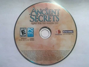Ancient Secrets: Quest for the Golden Key (Windows/Mac, 2009) Disc only - Picture 1 of 1