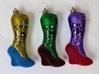 Ikea High Heel Kinky Boots Christmas Ornaments Plastic Set of 3