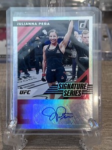 2022 Donruss UFC Julianna Pena Signature Series Auto