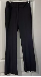 Time And Tru Women's Mid Rise Bootcut Stretch Gray Trouser Pants Size 2 - Picture 1 of 6
