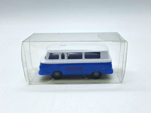 S.E.S Berlin 1:87 H0 - 14 1013 60 Barkas B 1000 Bus BUSCH - blau / weiß in OVP - Bild 1 von 1