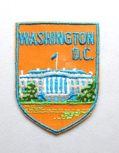 WASHINGTON D.C. U.S. CAPITAL SOUVENIR & TRAVEL COLLECTIBLE PATCH - Picture 1 of 4