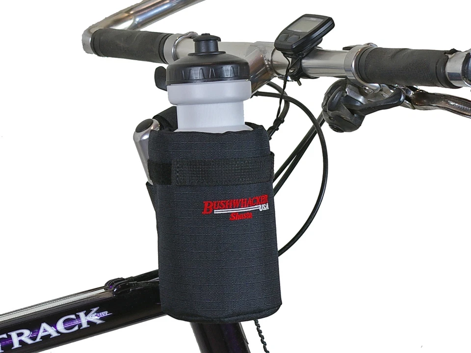 Bushwhacker Shasta Bike Water Bottle Holder 20oz Bicycle Cage Cycling Insulated