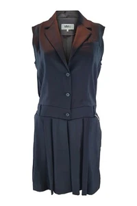 MM6 Maison Margiela Black Wool Blend Play Suit (42 | UK 10 | US 6) - Picture 1 of 3