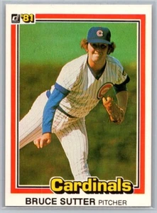 1981 Donruss Bruce Sutter #560 - Picture 1 of 2