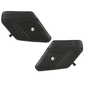 Pro Armor Half Rear Door Knee Pad Storage Set Black Polaris RZR XP 4 1000 Turbo - Picture 1 of 1