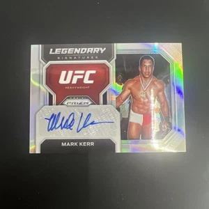 Silver Prizm UFC 2023 Legendary Signatures Mark Kerr Auto The Smashing Machine - Imagen 1 de 2