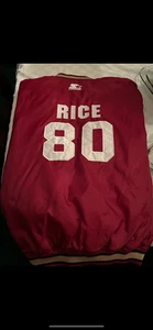 49ers Starter Jacket - Jerry Rice #80 - XL - Picture 1 of 8