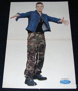 Justin Timberlake Poster Centerfold 3524A Josh Hartnett Harry Potter auf dem Rücken - Bild 1 von 2