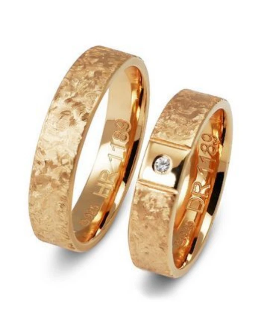 Wörner 1189 Trauringe Eheringe 5mm Gold Silber Platin 1 Brillant Gravur Etui - Bild 1 von 1