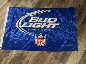 Bud Light Football Flagge offizieller Sponsor NFL 60” 35” 2011 Super Bowl Man Cave - Bild 1 von 3