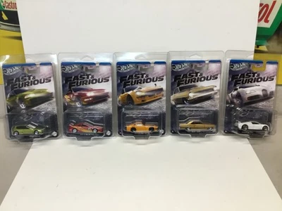 2025 HOT WHEELS SILVER SERIES FAST & FURIOUS RACING COURSE FULL SET + PROTECTORS - Image 1 of 4