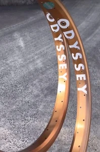 Raras llantas Odyssey BMX Big Boyd 20" edición limitada - café (PAR) - Imagen 1 de 2