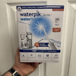 Waterpik Ultra Dental Fácil Hilo de Agua 6 Puntas WP-100W Blanco Nuevo/Caja Abierta - Imagen 1 de 6