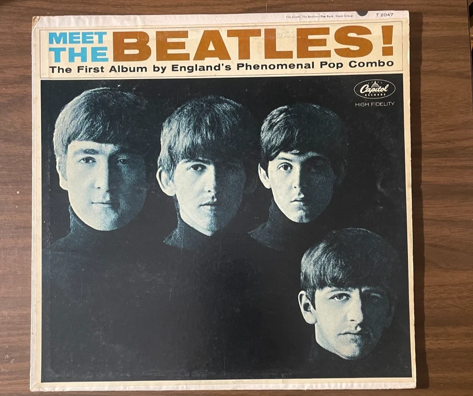 The Beatles Meet The Beatles 1964 No Ascap No Bmi No Publishing Credits! RARE! Foto 1 de 4