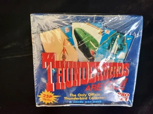 VINTAGE THUNDERBIRDS PRO SET TRADING CARDS SEALED BOX UNUSED - Picture 1 of 2