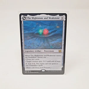 The Mightstone & Weakstone R 238/287 Brother's War Magic Rare TCG Card MTG BRO - Picture 1 of 4
