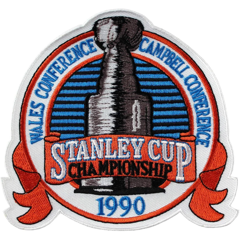 Camiseta 1990 NHL Stanley Cup Finals Edmonton Oilers Boston Bruins - Imagem 1 de 1