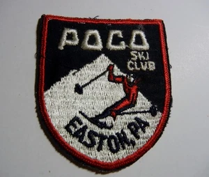 Parche de esquí bordado original Poco Ski Club Easton, Pa años 60 - 1973 SIN USAR - Imagen 1 de 2