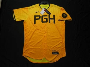 Authentic Pittsburgh Pirates Elite Flex Base City Connect Jersey 48 Reg.$435 - Picture 1 of 4